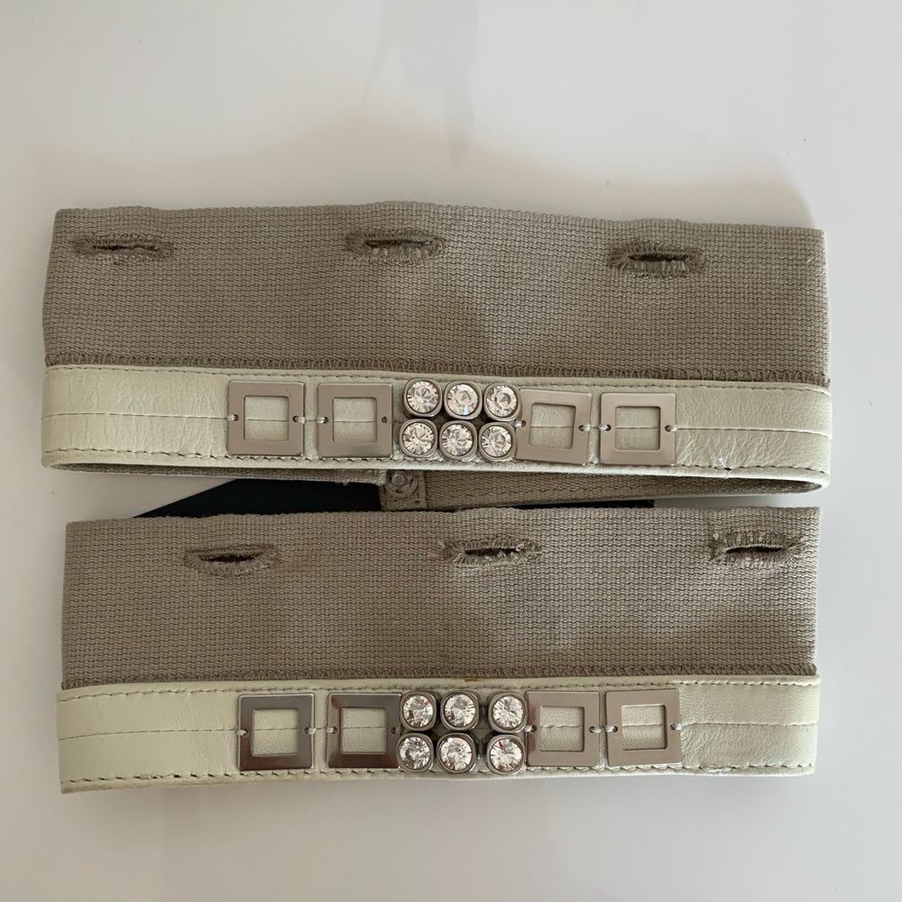 NEW 'S MAXMARA CAMPUS Embellished Cubes Cuffs